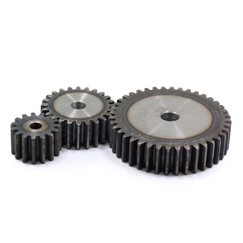 1pcs 1.5 Mold 47T Cylindrical gears 45# steel motor spur gear transmission pinion straight gear 15mm thickness