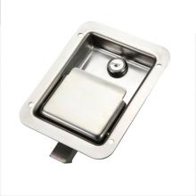 Silvery Mirror-Polished 304 SS Stainless Steel Special Vehicle TruckToolbox Paddle Panel Locks