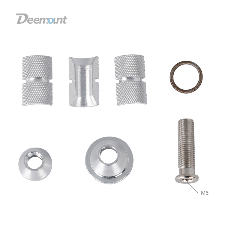 Deemount Cycle Front Fork Mount Core Bicycle Fastening Bolts Star Nuts for 1-1/8" Steerer Non-Threaded Fork