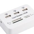 micro sim sd card reader usb 3.0 cardreader Micro USB Hub Combo 2.0 3 Ports Card Reader High Speed Multi USB Splitter