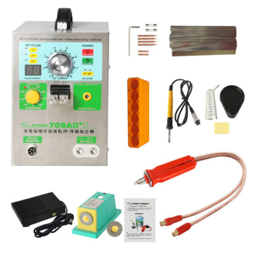 709AD+ 18650 lithium battery spot welder induction automatic high power spot welding machine 3.2KW spot welder Battery welders