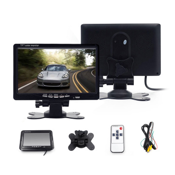 Professional Car Monitor Truck Bus Vehicle 7 Inch TFT High Quality Car Monitor for Car Rear View Camera Parking Reverse System