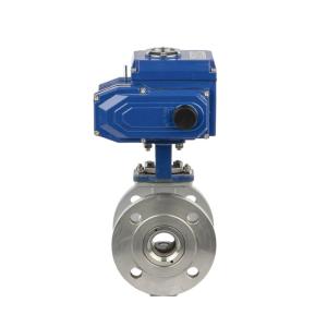 Electric Flanged Butterfly Valve Soft Seal Explosion-proof