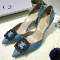 Skyblue 6cm Pumps