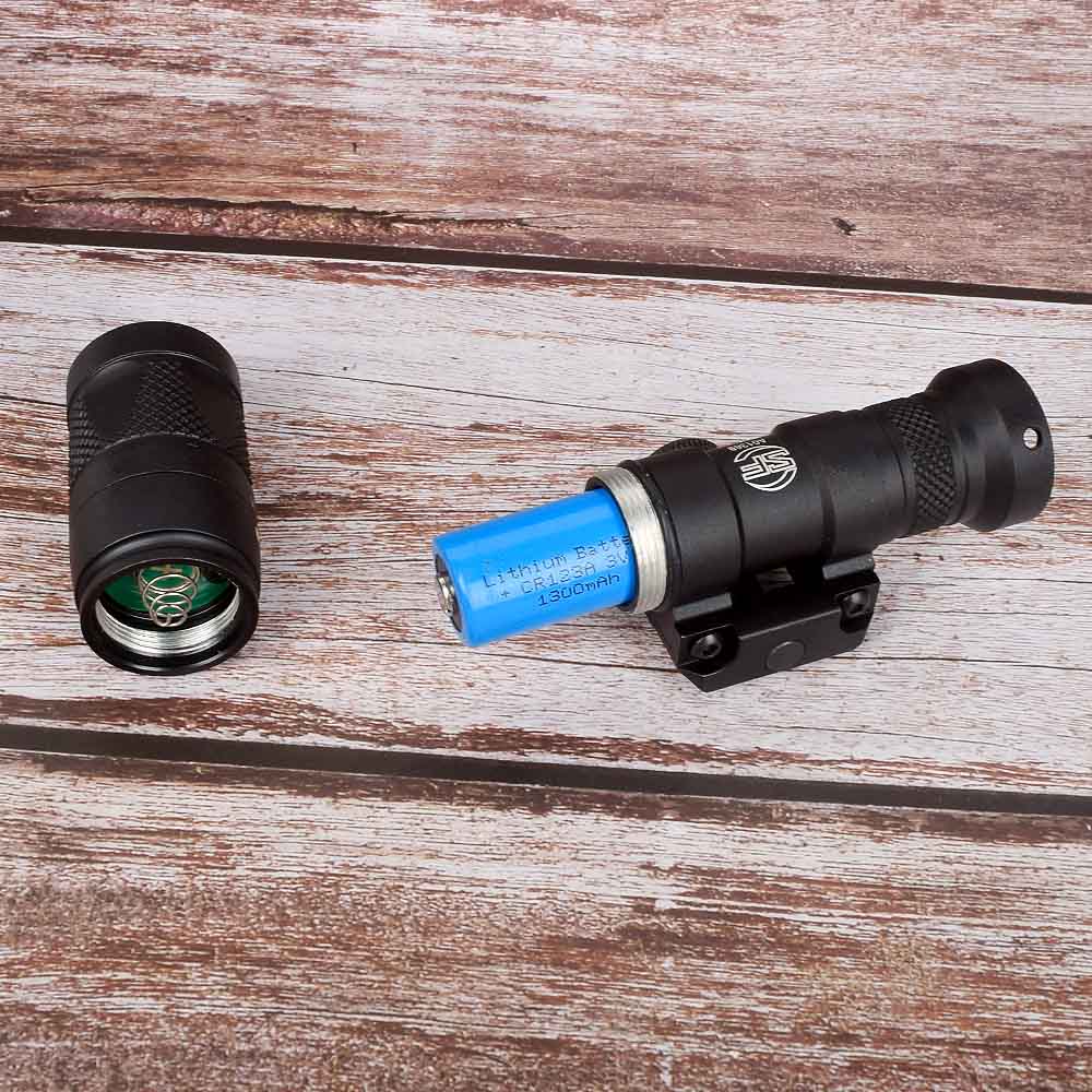 Hunting sight Tactical Airsoft M300V IR SCOUT Light LED Flashlight Gun Weapon Light Outdoor Hunting Rifle Light