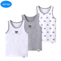 iairay 3pcs/set summer cotton tank top for boys white singlet kids boy sleep shirt sleeveless undershirt vest children underwear