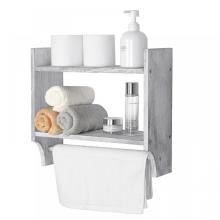 Good Quality Wooden Shelf with Towel Bar