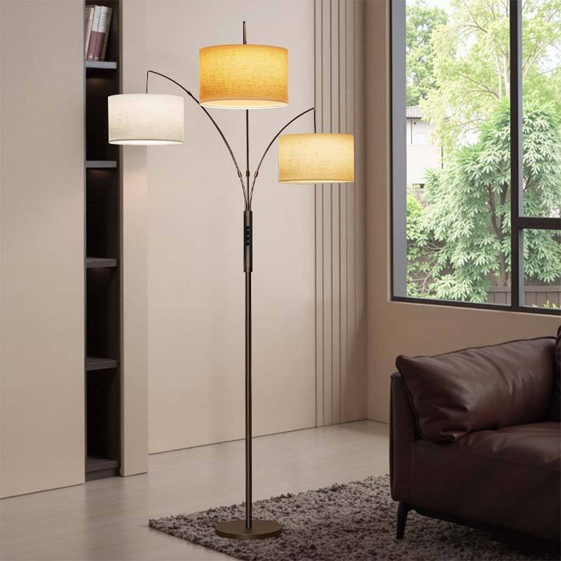 adjustable-3-light-led-floor-lamp-modern-interior-design