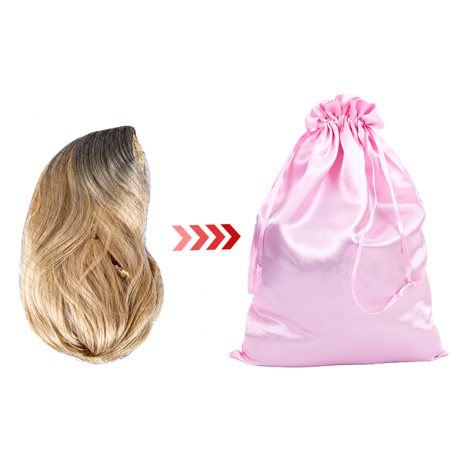 Satin Wig Bag 18