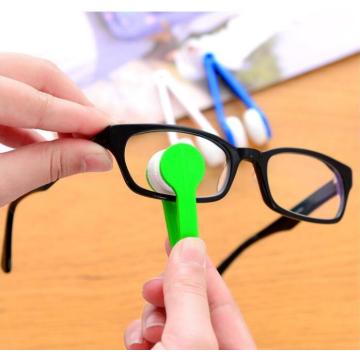 7 * 2CM 5Colours Mini Eye Glasses Cleaning Brush Glass Lens Cleaning Cleaner Wipe Spectacles Eyeglass Eyewear