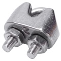 Wire Rope Clip Mainly used in ships. 2mm 1/16 Inch Stainless Steel Wire Rope Cable Clamp Fastener 12pcs