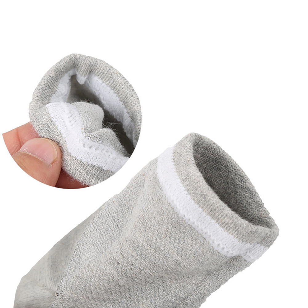 Heel Socks 2Pcs Silicone Moisturizing Gel Heel Socks Cracked Foot Skin Care Protectors Kit Avoid Sry Cleaning Reduces Cracked