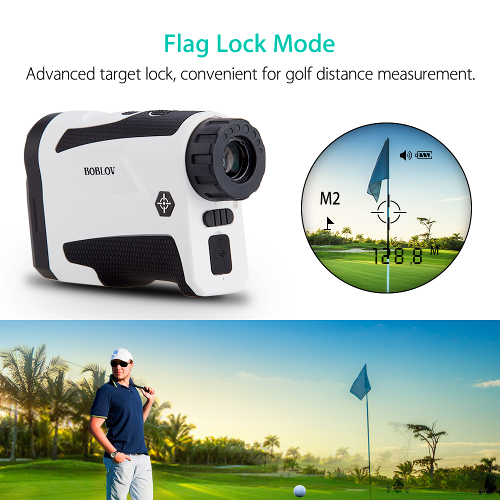 BOBLOV Golf Rangefinder Vibrate LF600AG 600M 6X telemetro golf range finder hunting speed telemetre laser de golf distance meter