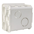 Switch Mounting Box 86 Type 86mm*85mm*50mm PVC Wall Mounting Box Socket Red White Wiring Internal EU Standard Switch Back Box