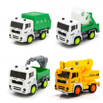 Garbage trucks, construction vehicles, cement mixers, cranes,mini construction vehicle Engineering Car Dump-car Dump Truck Model