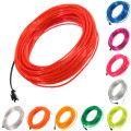 EL Wire Neon Light LED String 2M 3M 5M Waterproof Led Lights Party Decoration Flexible Rope Tube for Holiday 10 Color
