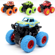 2019 Kids Cars Toys Monster Truck Inertia SUV Friction Power Vehicles Impact Rotary Stunt Boys Super Cars Blaze Truck Children