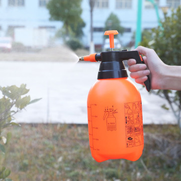 Home Garden Water Spray Watering pot 2L Pneumatic Automatic Sprayer Orange Bottle Watering Pot Garden Sprinkler Watering Bottle