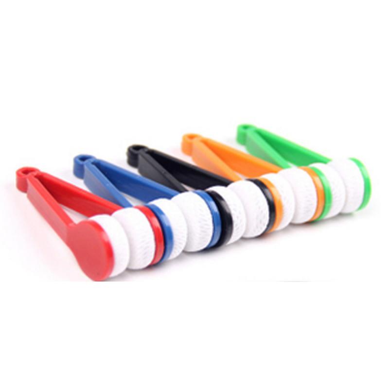 7 * 2CM 5Colours Mini Eye Glasses Cleaning Brush Glass Lens Cleaning Cleaner Wipe Spectacles Eyeglass Eyewear