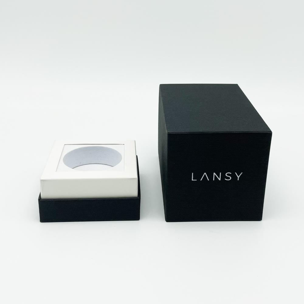 Black Texture Paper Gift Box