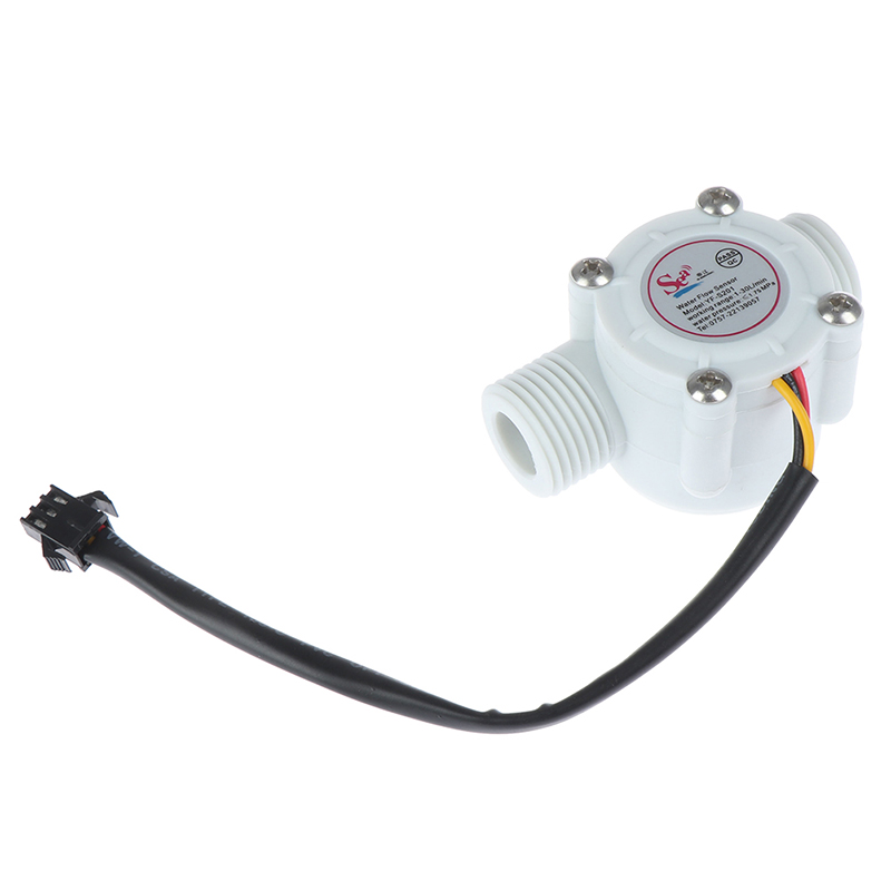 1/2'' Water Flow Sensor Switch Meter Flowmeter Counter Sensor Control Effect Flowmeter Hall 1-30L/min For Arduino