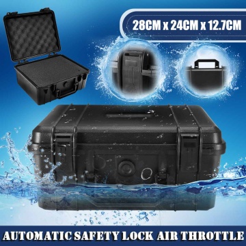 Portable Waterproof Hard Carry Case Bag Tool Kits Storage Box Safety Protector Organizer Hardware Toolbox Impact Resistant
