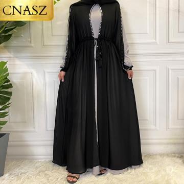 Latest High Quality Dress For Muslim Women Robe Femme Hiver 2021 Elegant Fashion Beautiful Muslim Dress Women Musulman Ensembles