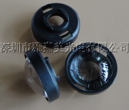 Belt base-CREE lens 21.3mm Convex glossy lenses 70 degrees CREE XLamp XR-E LED lens 1W 3W Reflector Collimator (20 pieces/lot)