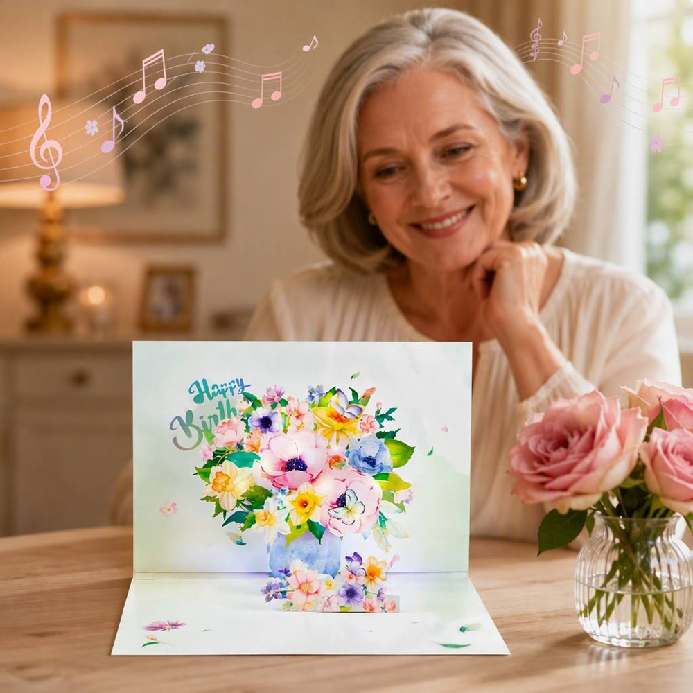 3D birthday pop up card