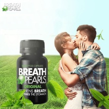 Australia Natural Peppermint Flavour Long Lasting Kiss Fresh Breath Pearls FRESHENER Fight Bad Breath No sugar Soothe Stomach