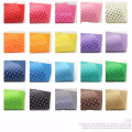 21 Candy Color 100% Polyester Polka Dot Printed Nonwoven Felt Fabric For DIY Sewing Handmade Felt