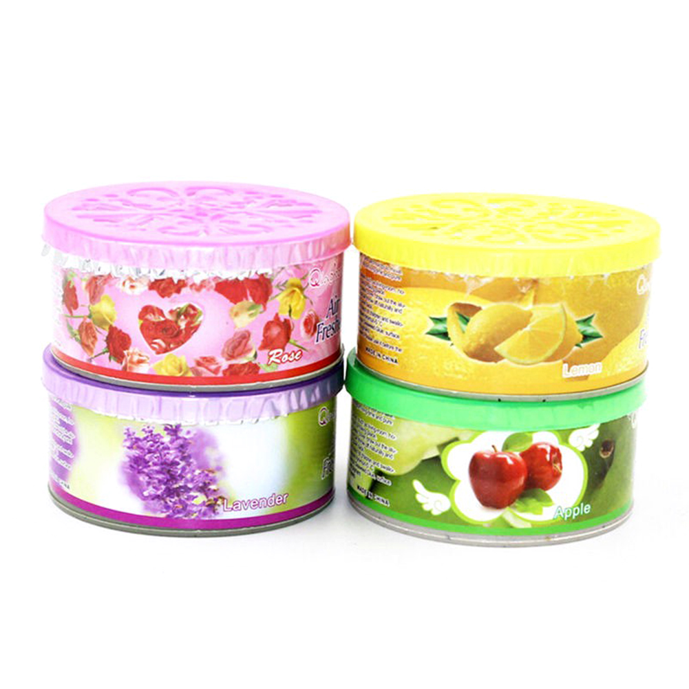Solid Air Freshener Car Home Solid Deodorizing Scent Air Freshener Fragrance For Homes 4 various flavors Car Auto Decor