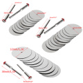 10PCS/SET Wood Saw Blade Disc + 2 x Rod Dremel Rotary Cutting Tool 10 x 25mm Drop Shipping Support