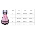 Dirndl Dress German Oktoberfest Bavarian Beer Wench Costume Maid Outfit Fancy