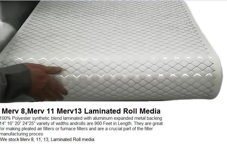 Laminated Air Filter Media Rolls