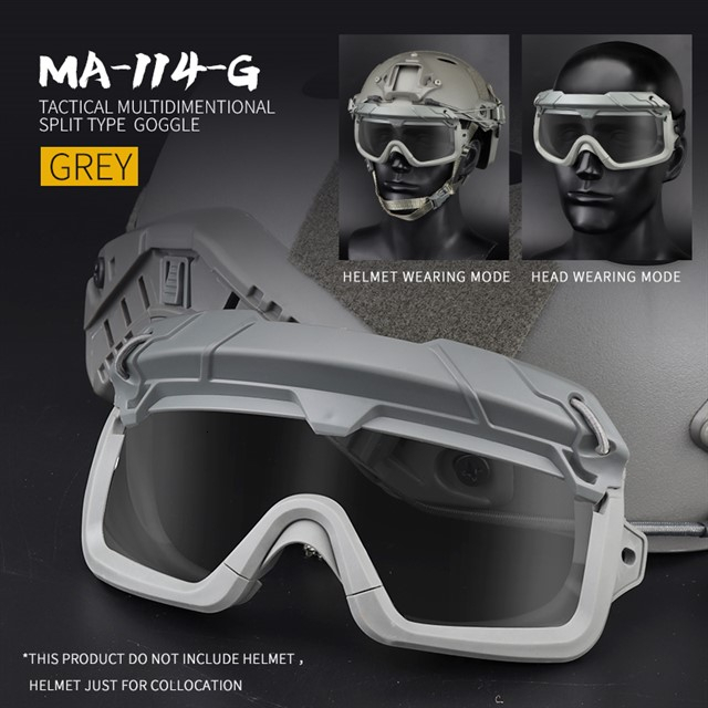 Airsoft Tactical Goggle Safety Clear Glasses Hiking Eyewears Eyes Protection Shooting Anti-fog For Helmet Paintball Accessories