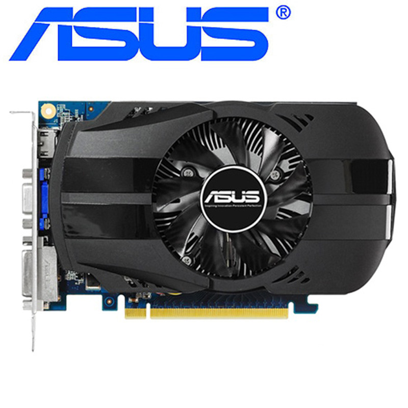 ASUS GT 730 2GB Graphics Cards 100% Original Video Card for nVIDIA Geforce GT730 2G GPU games Dvi VGA HDMI Used GT730-2GB