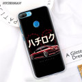 sports car jdm drift Phone Case for Huawei Honor 9A 9S 9C 8A 8X 9X Lite 10 10i 20 Lite 30 Pro 20S 30S 20e Hard Cover