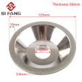 Diamond Grinding Wheel Cup electroplate Grinder Cutter Grinding Disc For Tungsten Steel Milling Cutter Tool Sha