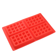 Waffle Mold Non-stick Cake Mould Waffle Makers Silicone Candy Chocolate Pan Muffin Mould Baking Tool Kitchen Accessories