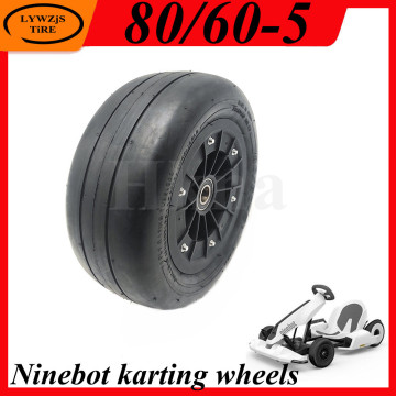 80/60-5 Wheel Tubeless Tire for Ninebot Mini Pro Karting Front Wheel Tire Electric Children's Go Kart Wheel