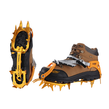 BRS 14 Teeth Ice Grippers Walking Crampons Ultralight Aluminium Alloy Mountaineering Crampons Equipment BRS-S3