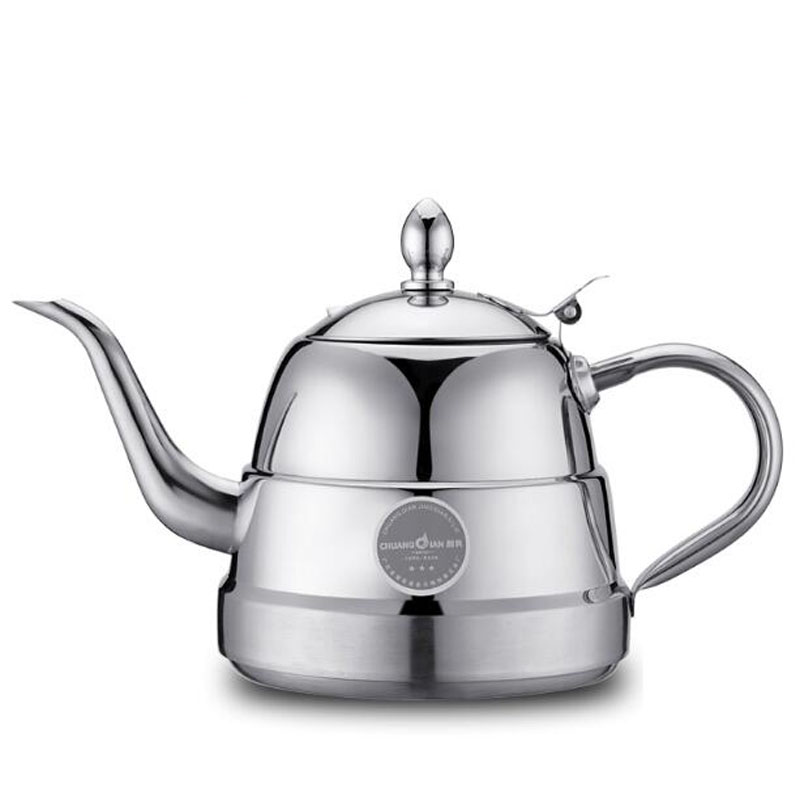 Induction USE High Grade Water Kettle Creative Design Thicker Water Pots Healthy Coffee Pot Tea Kettle 1.2L