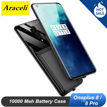 10000 Mah For Oneplus 8 8 Pro Battery Case Smart Battery Cover Power Bank 8 8Pro Battery Case