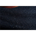 Free ship navy with shinning line weaved tweed fabric price for 1 meter