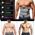 Men Waist Trainer Corsets Fitness Trimmer Belt Slimming Body Shaper for Weight Loss Sauna Sweat Girdle Workout Fat Burner Fajas