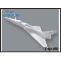 RC Model EPO RC Plane 90mm EDF Jet foam plane Mirage 2000 foam kit DIY plane AIRPLANE (only foam KIT /no EDF no remote )