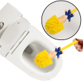 Creative Trump Toilet Brush Holder Donald Trump Toilet Brush Head Silicone Bathroom WC Cleaning Brushes Set Statues Yellow Brush