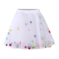 Baby Princess Girls Tutu Skirts 3 Layers Soft Tulle Pompom Ball Puff Skirt Kids Girl Bottoming Pettiskirt Skirt Girls Clothing