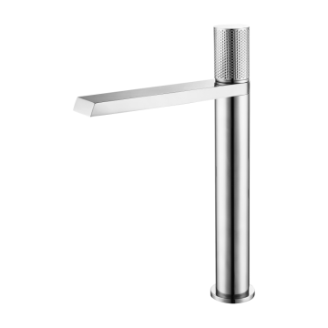 Single lever basin mixer for hand wash basins